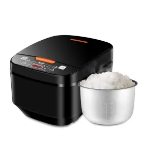 Electric Rice Cooker With Steamer | Non-Stick Large Capacity 5L Multi-Function Rice Cooker.