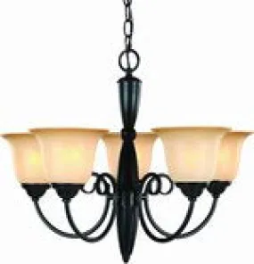 Essex Series 16-3590 CB 5LT CHANDELIER