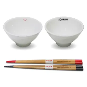 *Free Gift* Lunar New Year 2024 Rice Bowls & Chopsticks Set