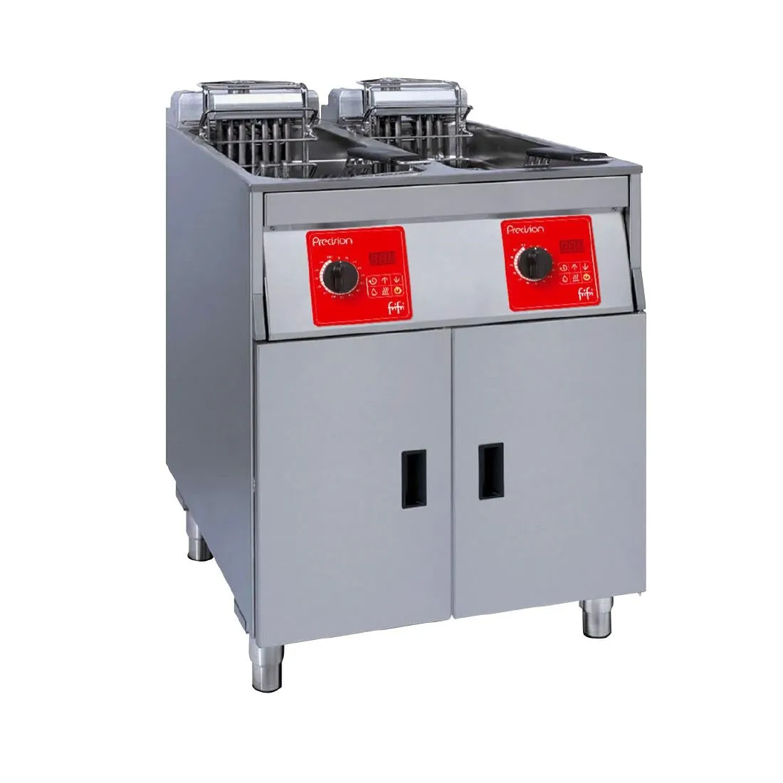 FriFri Precision 622 Electric Free-standing Fryer Twin Tank Twin Baskets 2x15kW Three Phase PL622H32G0