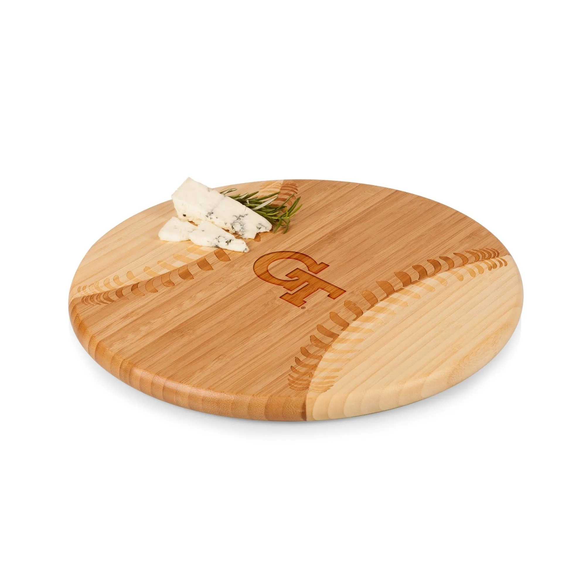 Georgia Tech Yellow Jackets - Home Run! Baseball Cutting Board & Serving Tray