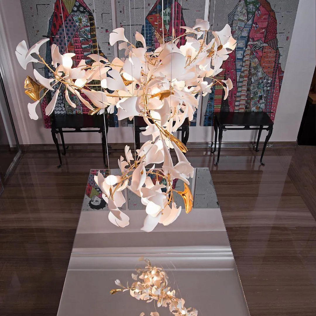 Gingko Chandelier B Style