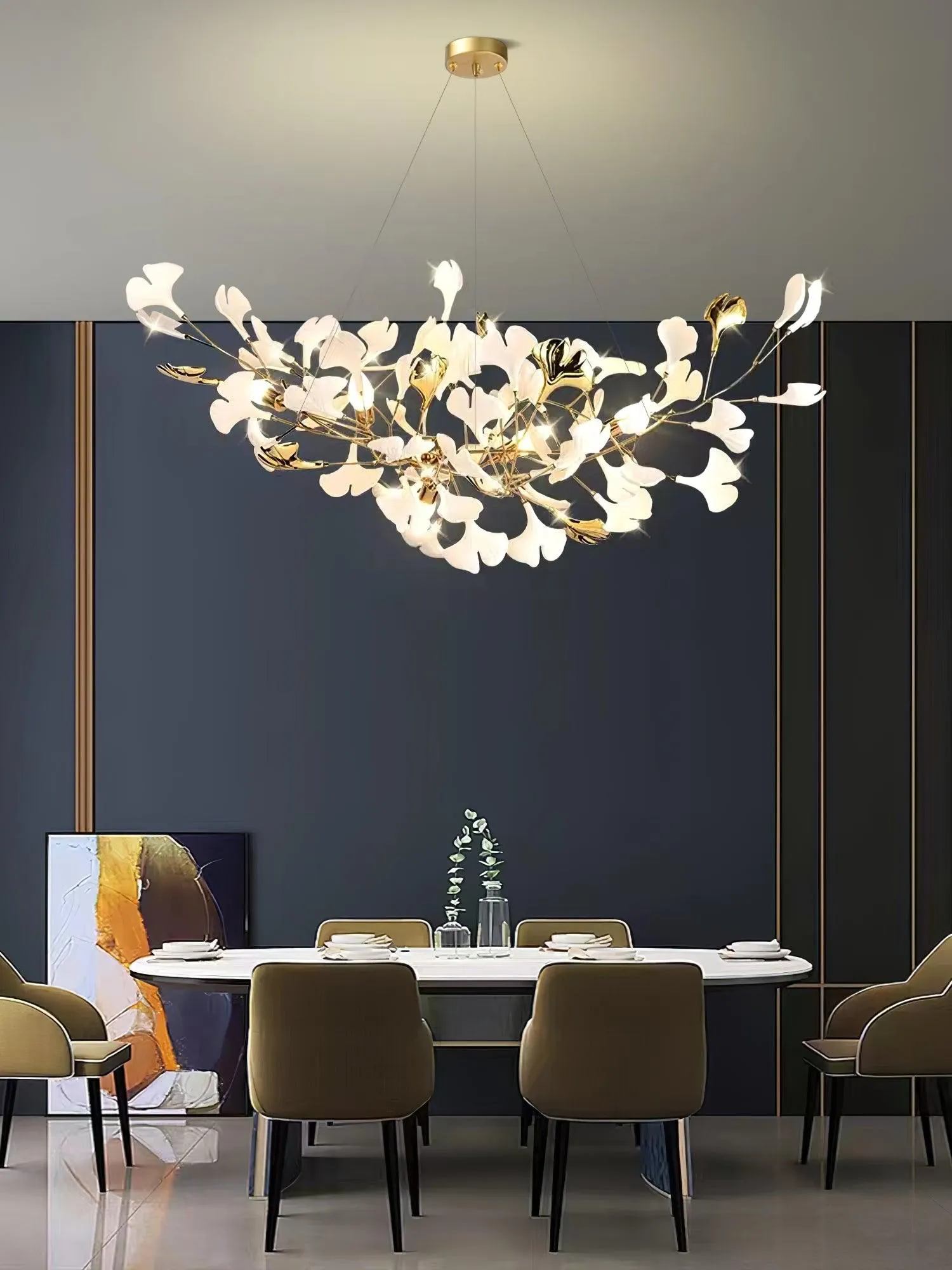 Gingko Chandelier B Style