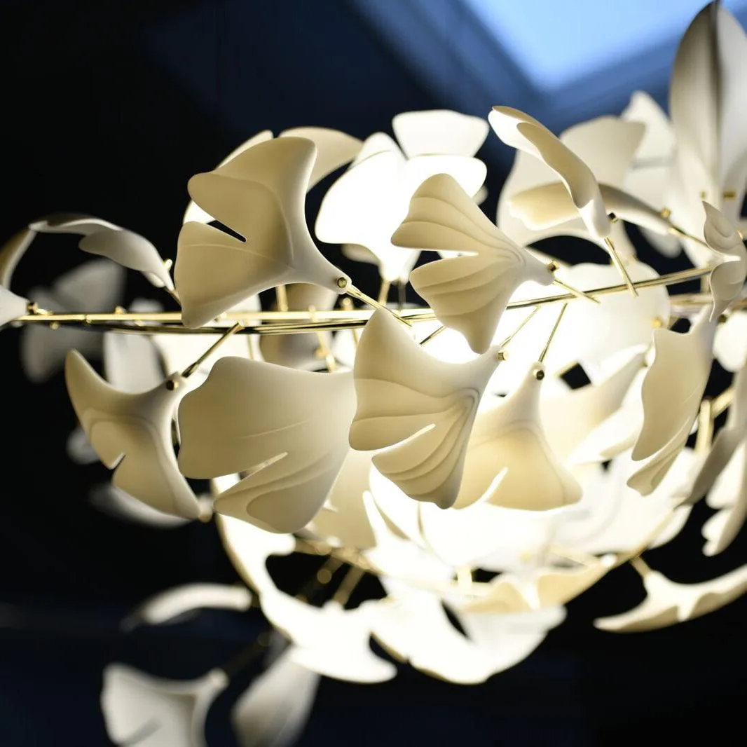 Gingko Chandelier B Style