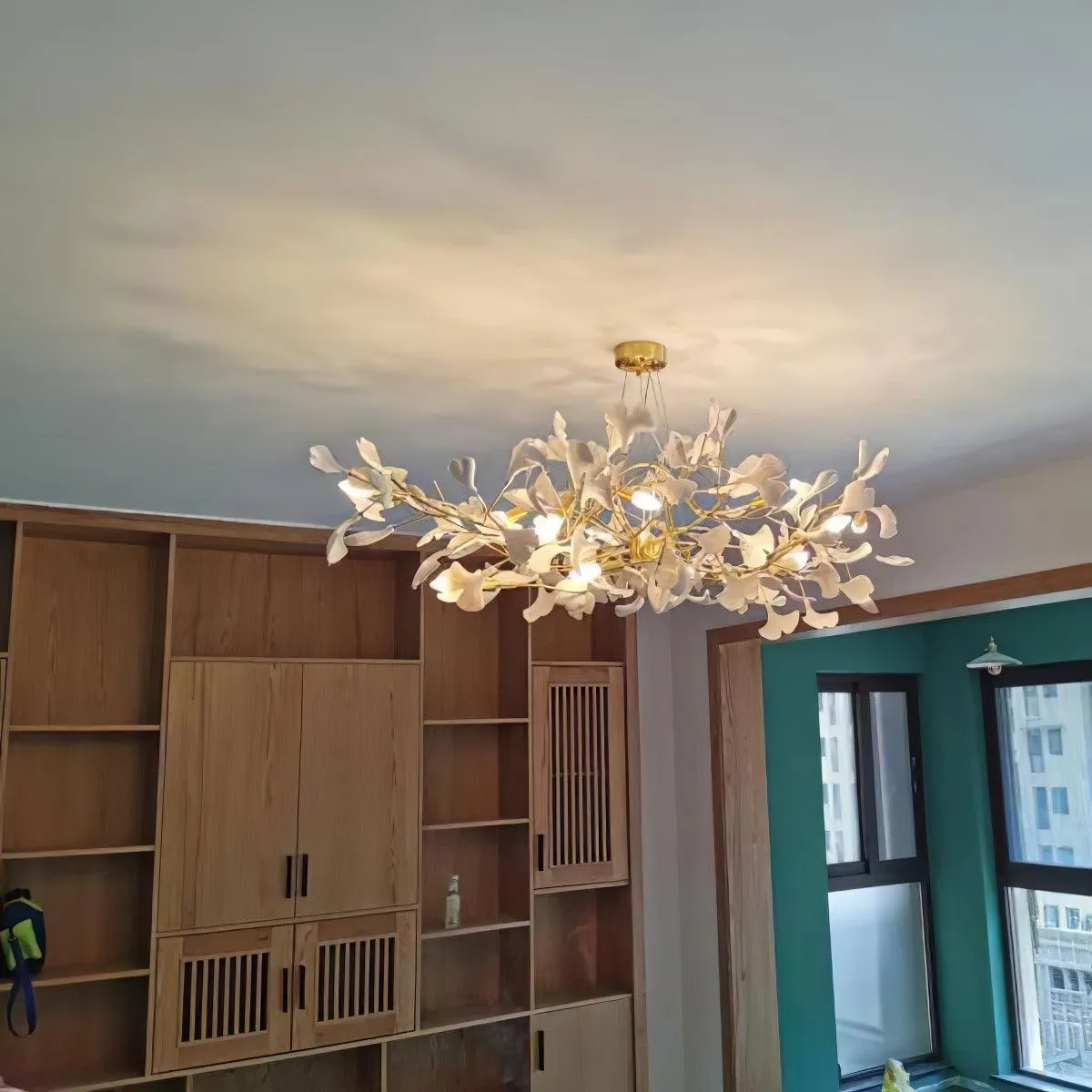 Gingko Chandelier B Style