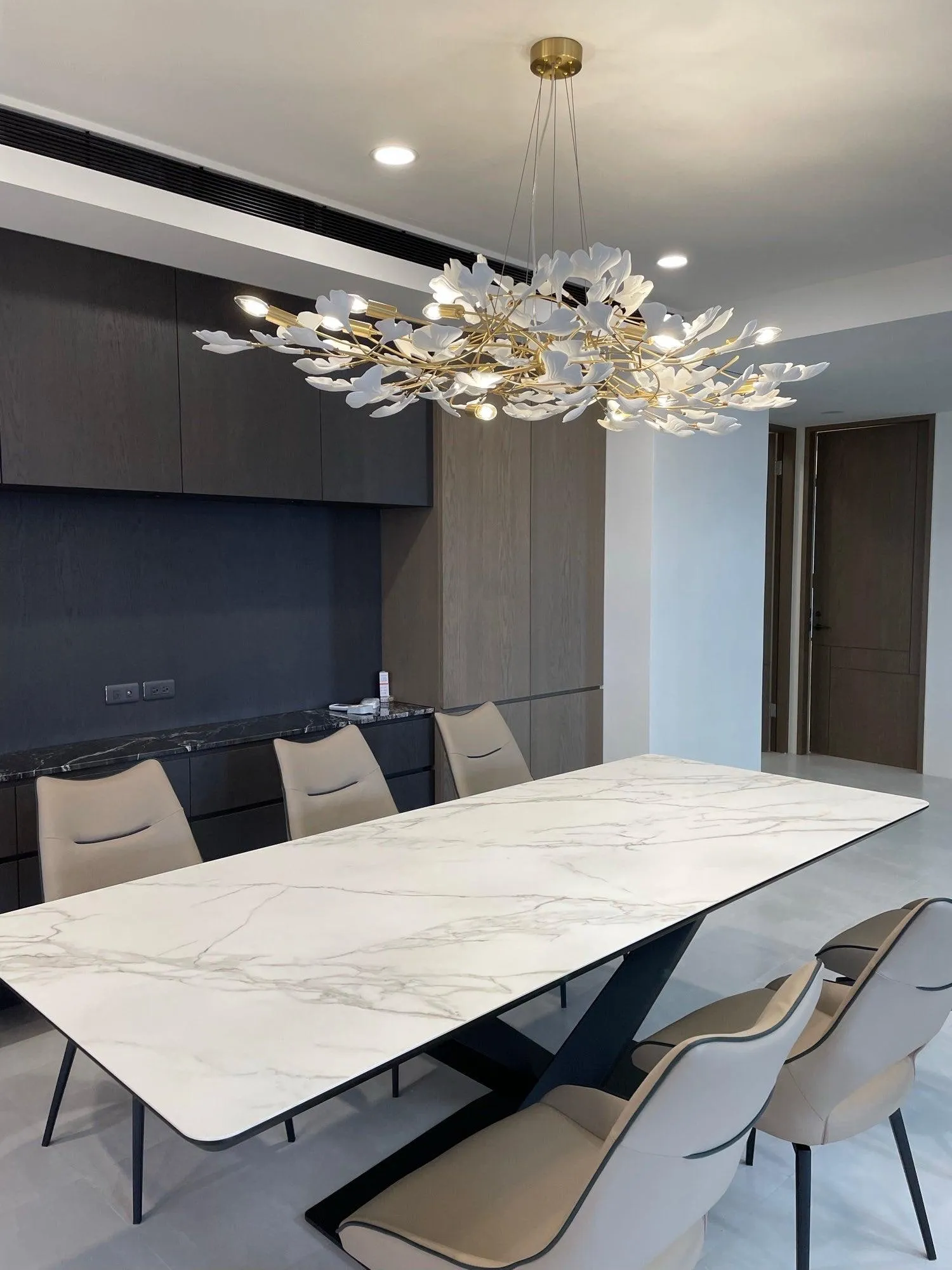 Gingko Chandelier B Style