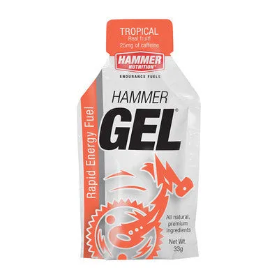 Hammer Energy Gel 33g - Tropical (with Caffeine)