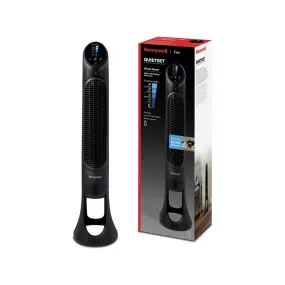 Honeywell Tower Fan HYF260BE Quiet Set Oscillating Black With Remote Control A 