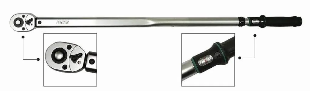 Honiton Torque Wrench 1" Square Drive 200-1,000Nm