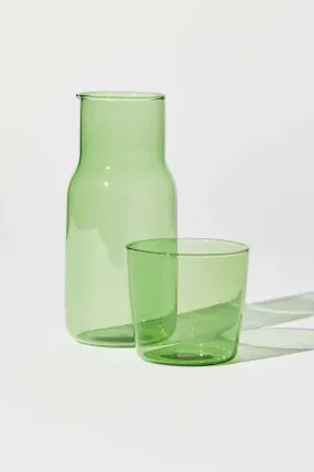 House Of Nunu Carafe & Cup Set - Green