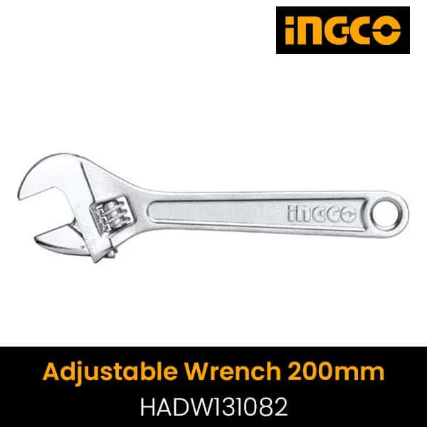 Ingco Adjustable wrench 8'' HADW131082