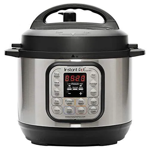 Instant Pot Duo Mini 7-in-1 Electric Pressure Cooker, Sterilizer, Slow Cooker, Rice Cooker, Steamer, Saute, Yogurt Maker, and Warmer, 3 Quart, 11 One-Touch Programs