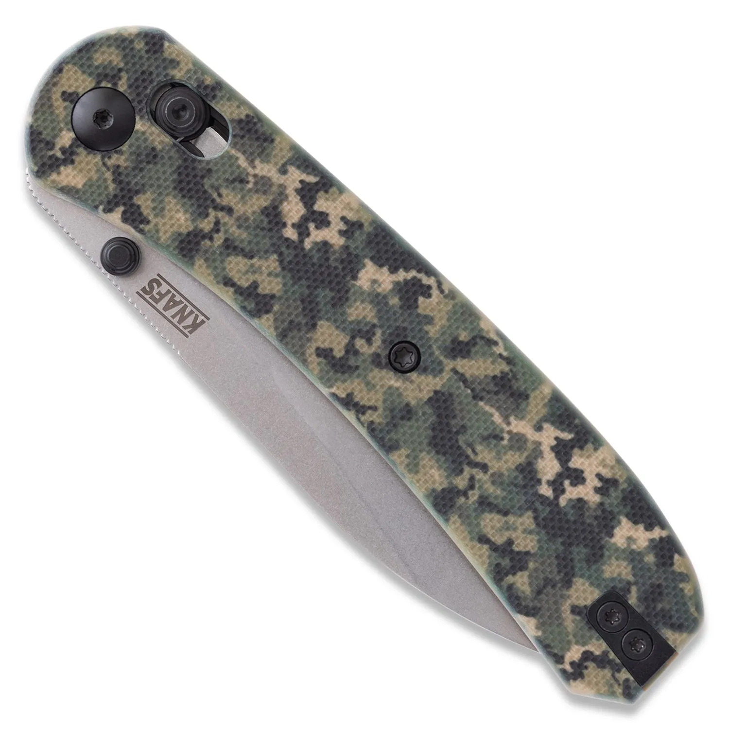 Lander 2 Pocket Knife - Digital Camo - Sublimated G10 Pre-Built