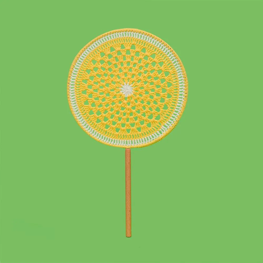 Lemon Fan Crochet Kit