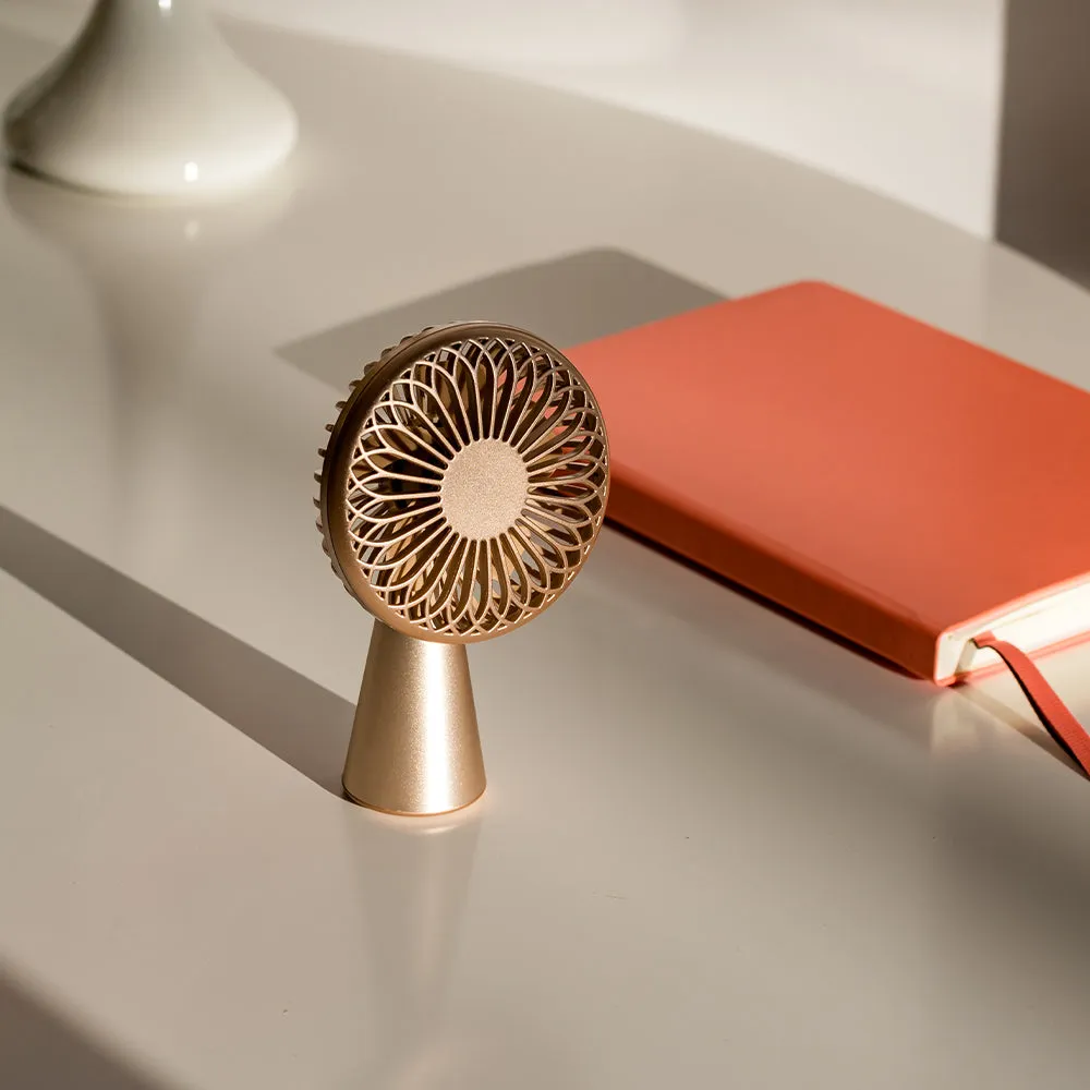 Lexon Wino Mini Portable Fan - Gold