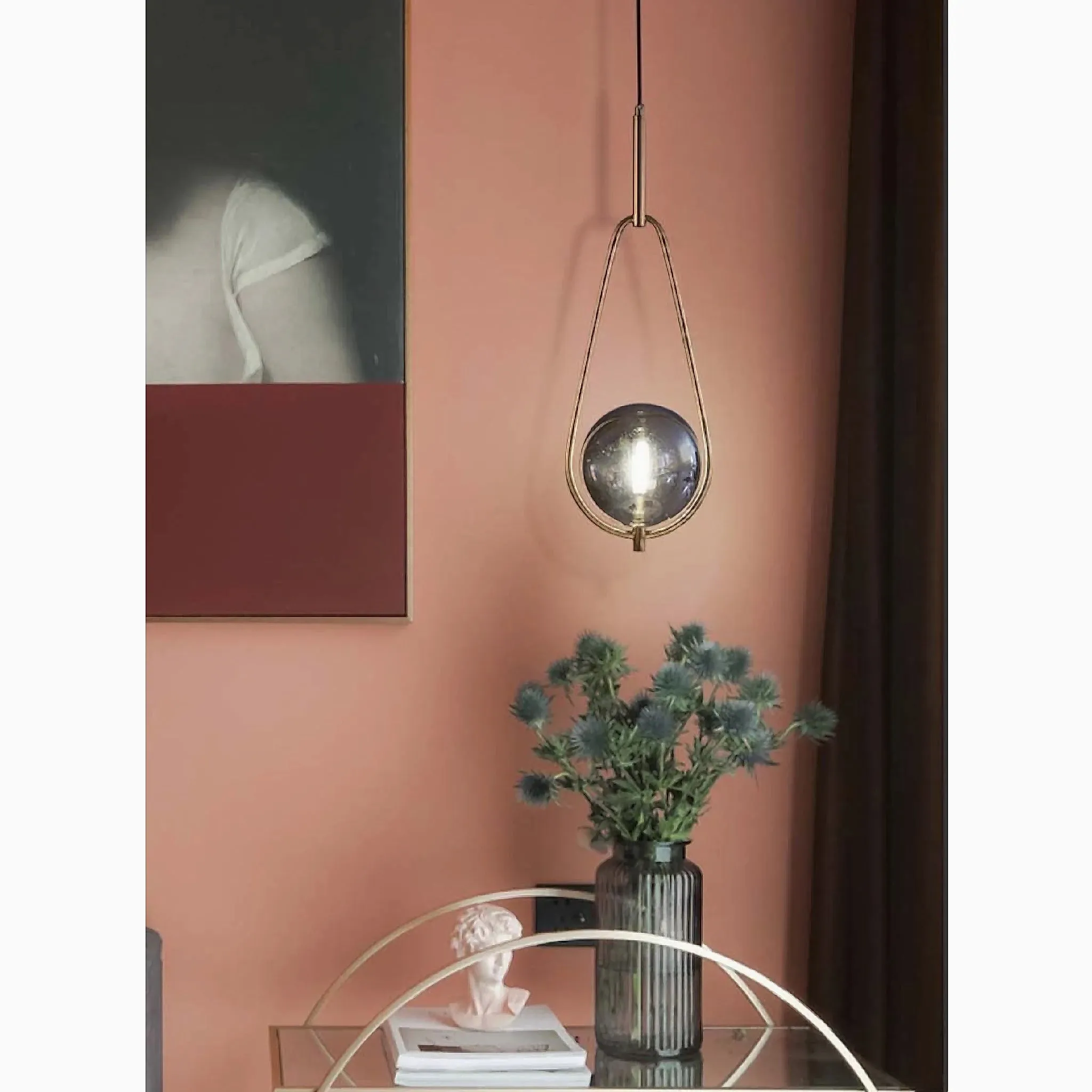 Lieuche | Nordic Pendant Lamp with Water Drop Ball