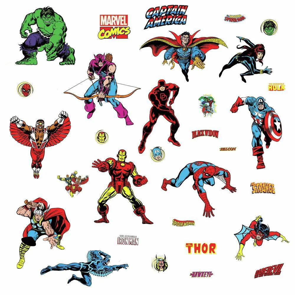 Marvel Classics Wall Decals