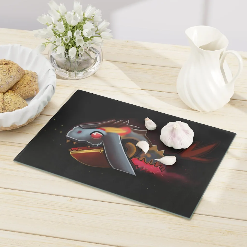 Mecha Whale Strider Cutting Board