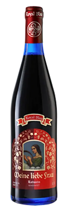 Meine liebe Frau-My beloved woman Wine grape natural semi-sweet red 0.7L