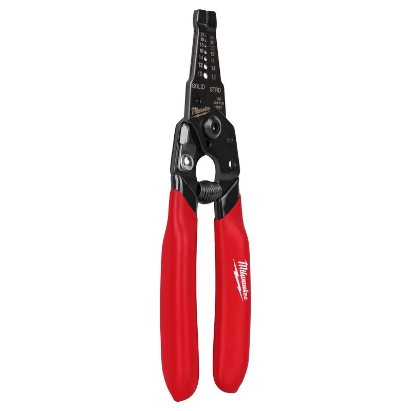 Milwaukee 24 AWG 1.94 in. L Wire Stripper/Cutter