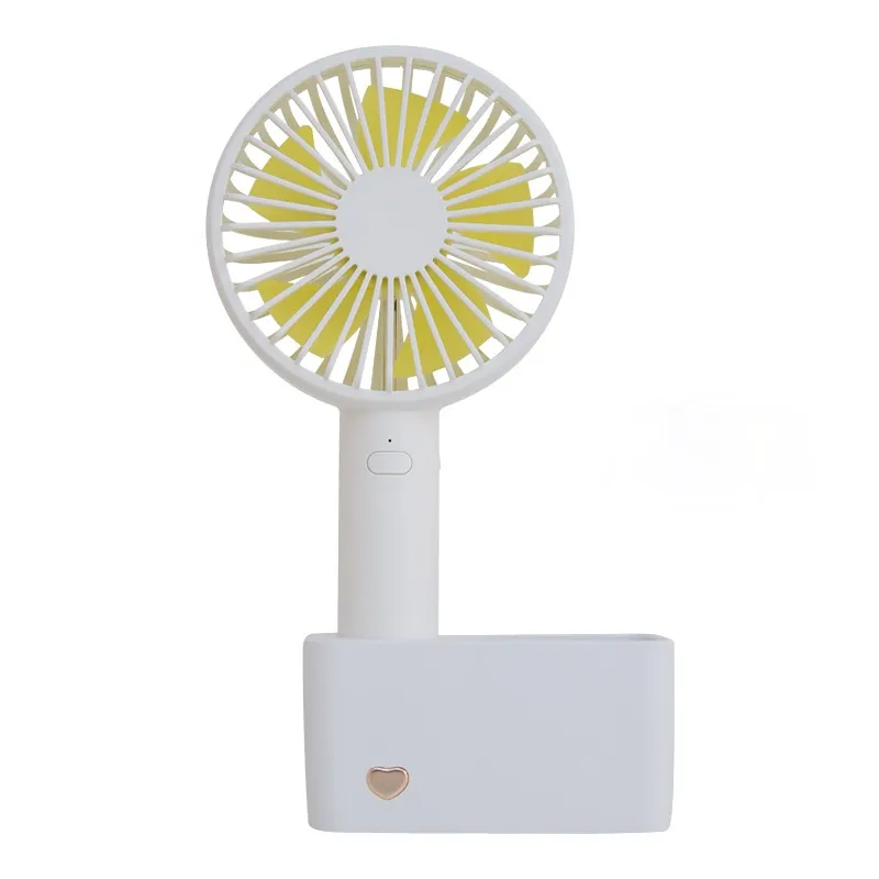 Mini fan hanging neck holding usb big wind desktop student pen barrel large wind air conditioning air conditioner fan