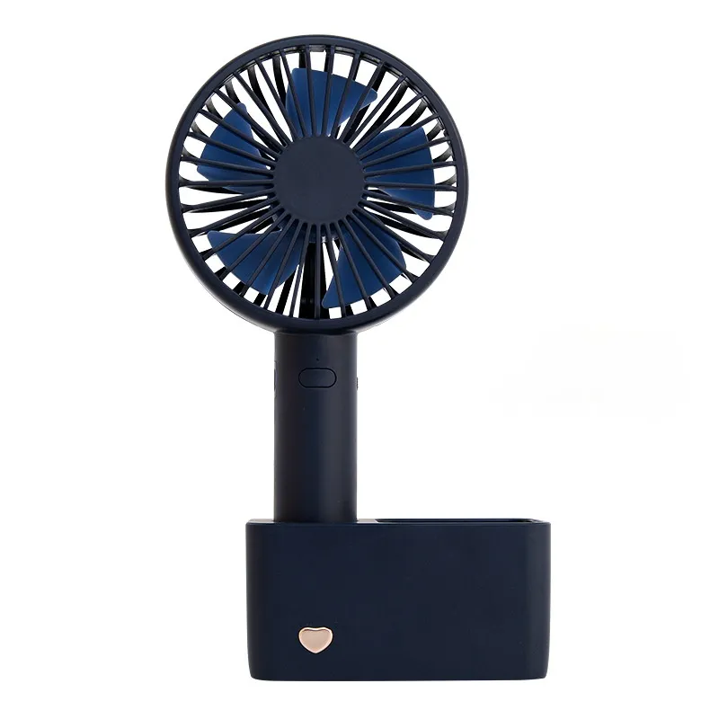 Mini fan hanging neck holding usb big wind desktop student pen barrel large wind air conditioning air conditioner fan