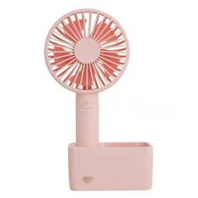 Mini fan hanging neck holding usb big wind desktop student pen barrel large wind air conditioning air conditioner fan