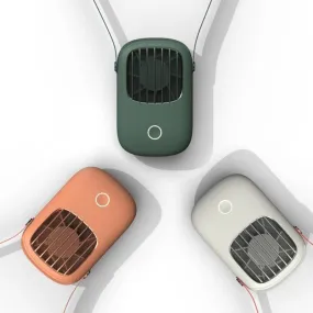 Mini Outdoor USB Charging Neck Fan