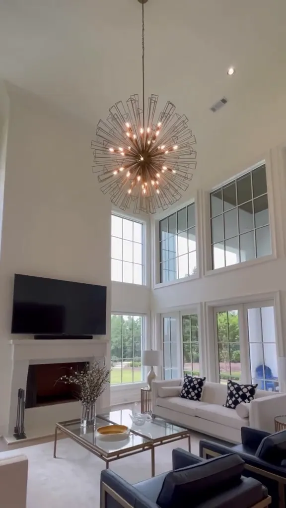 Modern Creative Dandelion Chandelier