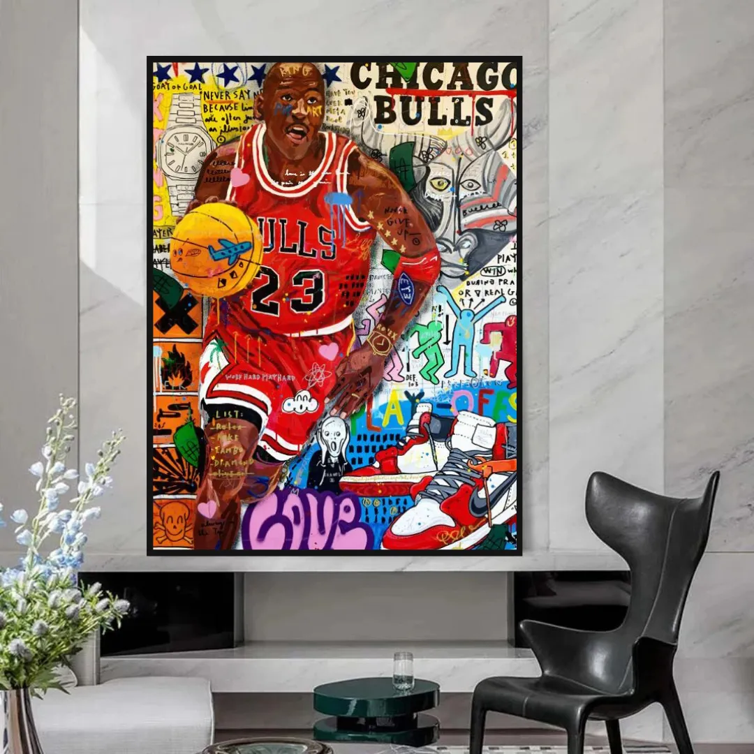 NBA Jordan Poster: Authentic Collectible for Fans