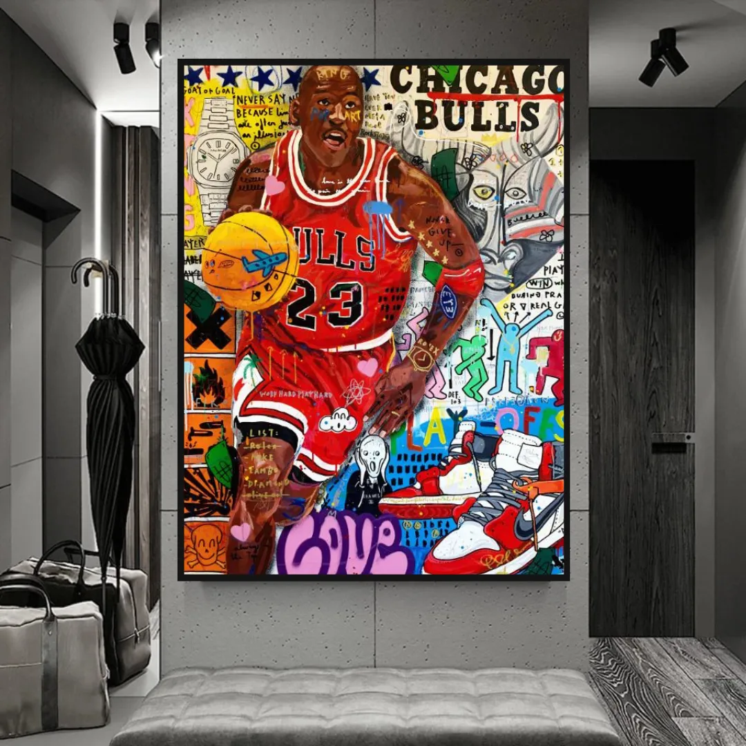 NBA Jordan Poster: Authentic Collectible for Fans