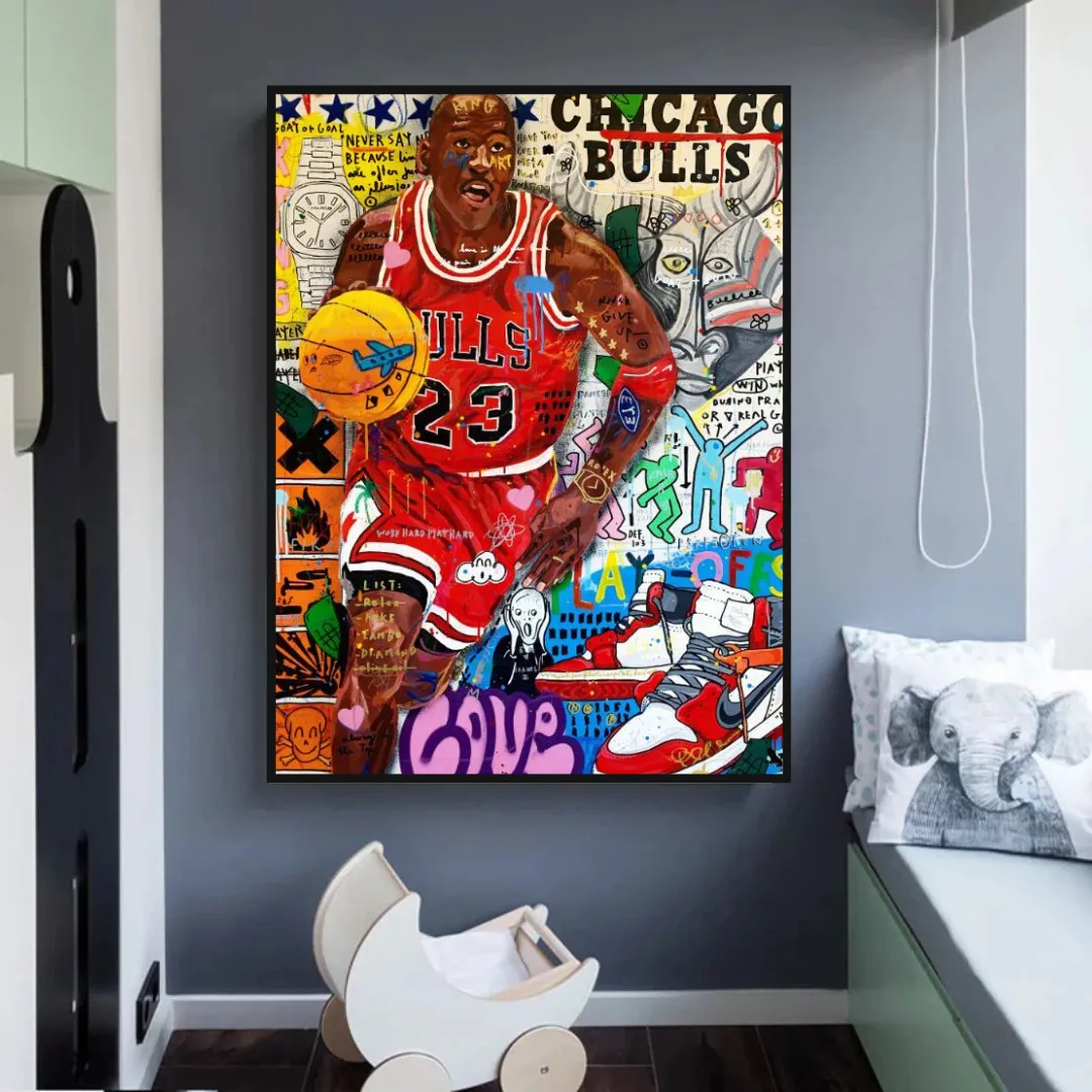 NBA Jordan Poster: Authentic Collectible for Fans