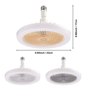 (NET) Socket Ceiling Fan with Light