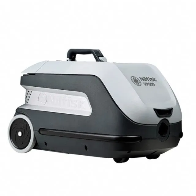 Nilfisk VP600 Battery Powered Vacuum Cleaner Re-Chargeable Lithium Ion Battery 30/60 Mins Run Time