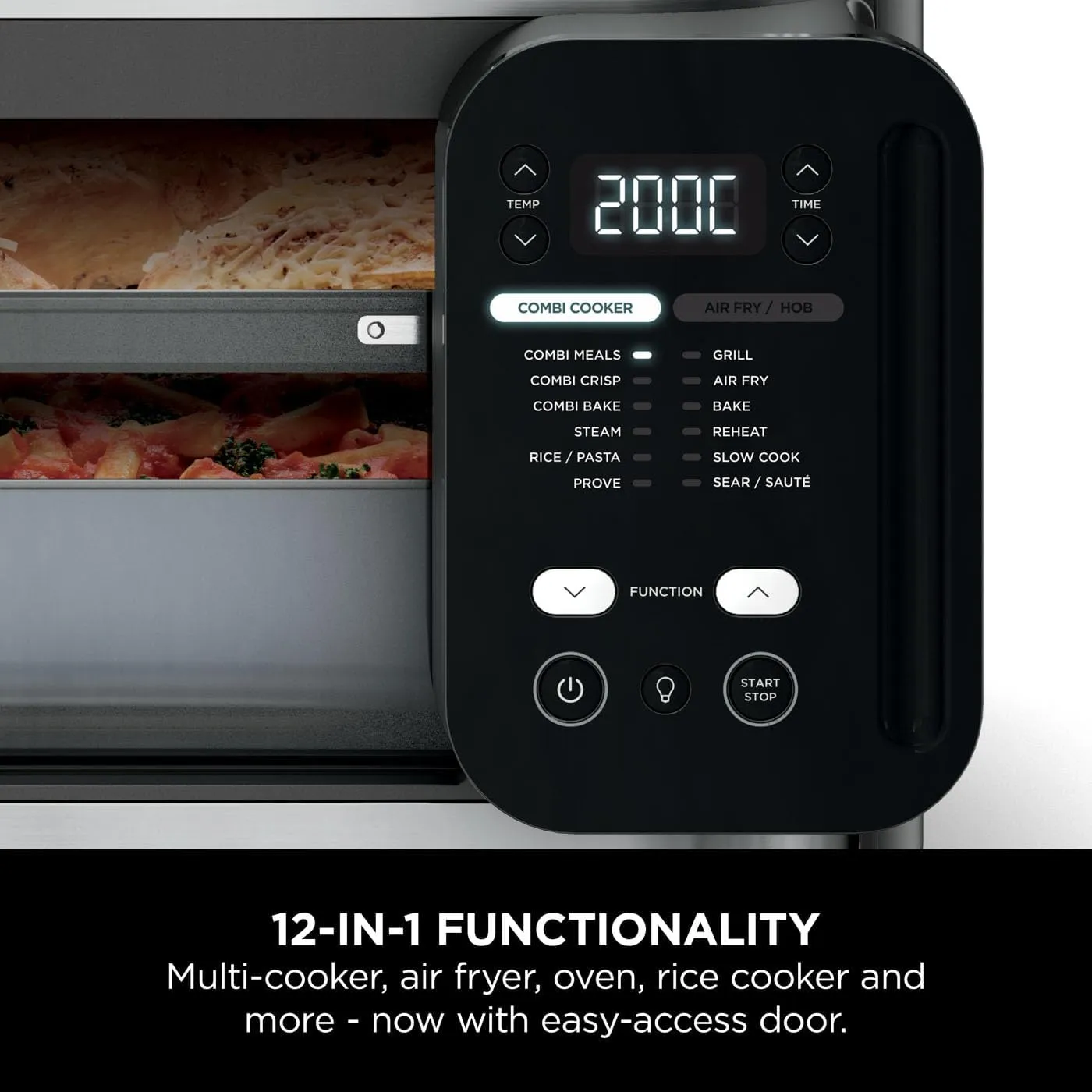 Ninja Combi 12-In-1 All-in-One Multi-Cooker, Air Fry, Bake, Sauté, Steam, Slow Cook & More | SFP700UK