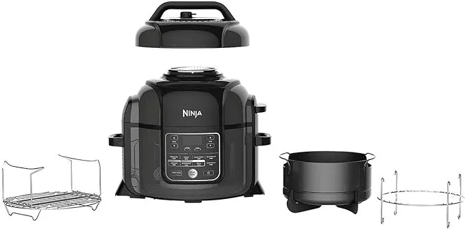 Ninja Foodi 9-in-1 Multi-Cooker Pressure Cooker and Air Fryer 6.5 Qt