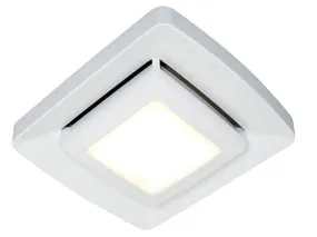 NuTone Easy Install Bathroom Exhaust Fan Grille Cover With LED Light