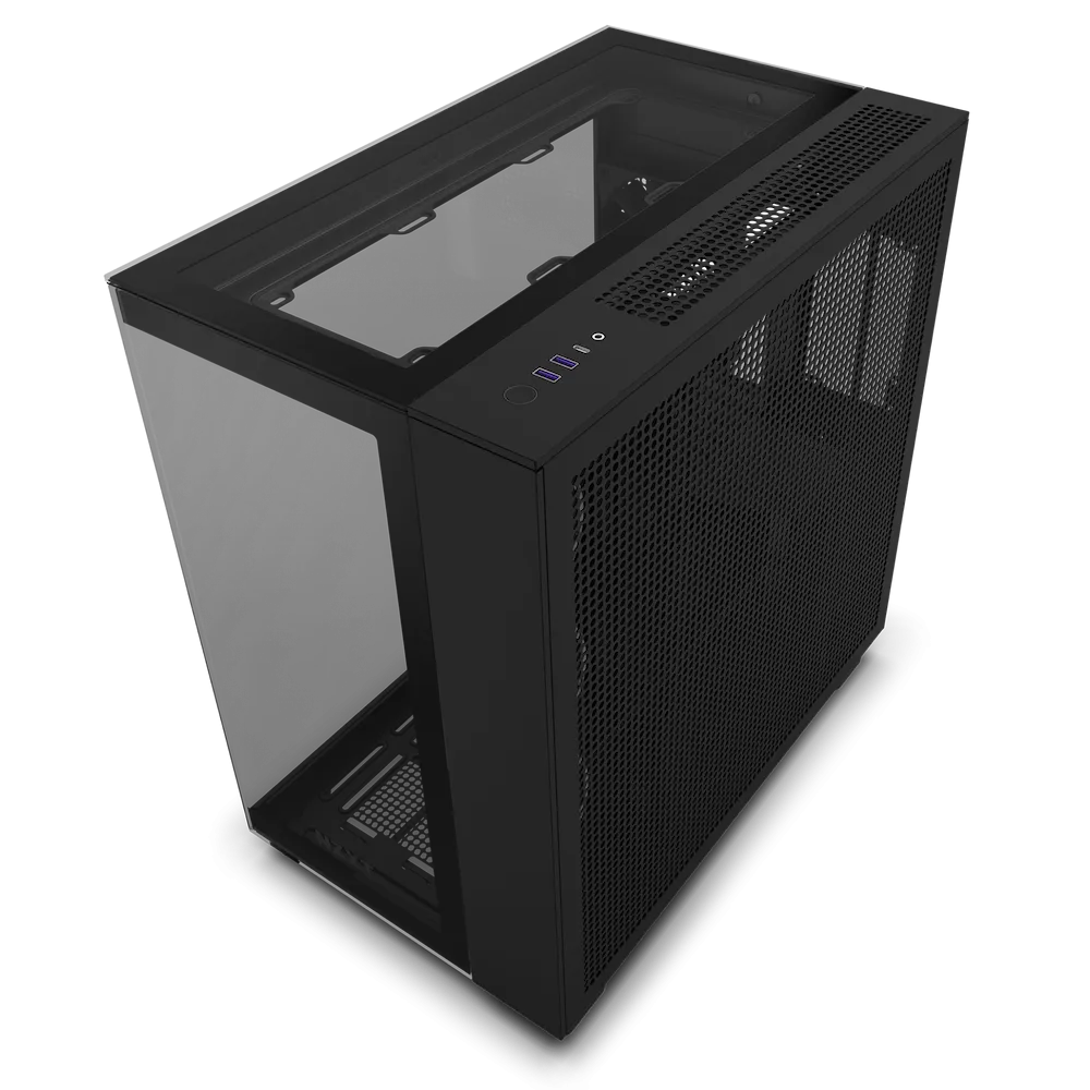 【NZXT 2024 聖誕跨年優惠】NZXT H9 ELITE Matte Black 啞光黑色 ARGB Tempered Glass ATX Case CM-H91EB-01