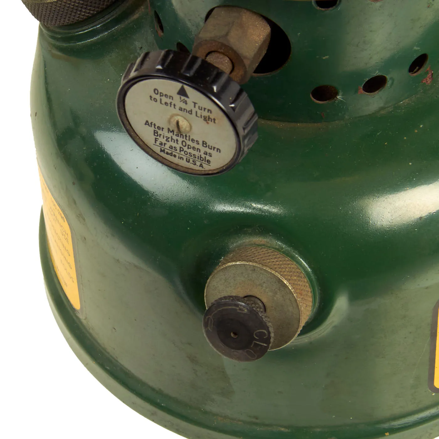 Original U.S. WWII 1944 Dated Coleman 252 Milspec Gasoline Lantern