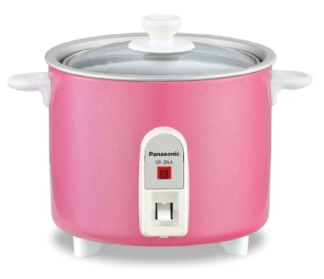 Panasonic SR-3NAPSH Small Rice Cooker (0.27L) - Pink