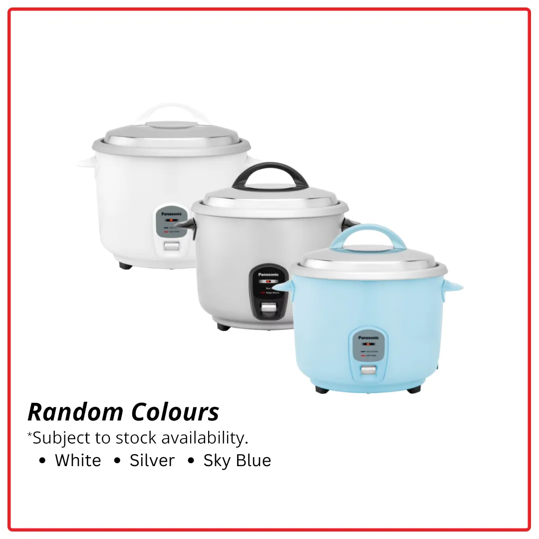 Panasonic SR-E28 (Random Colours) 2.8L Conventional Rice Cooker