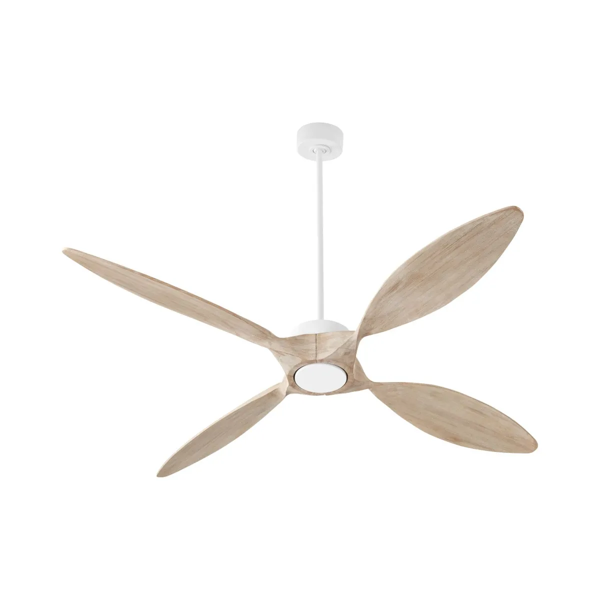 PAPILLON 66" WIFI CEILING FAN- WEATHERED GRAY/ STUDIO WHITE