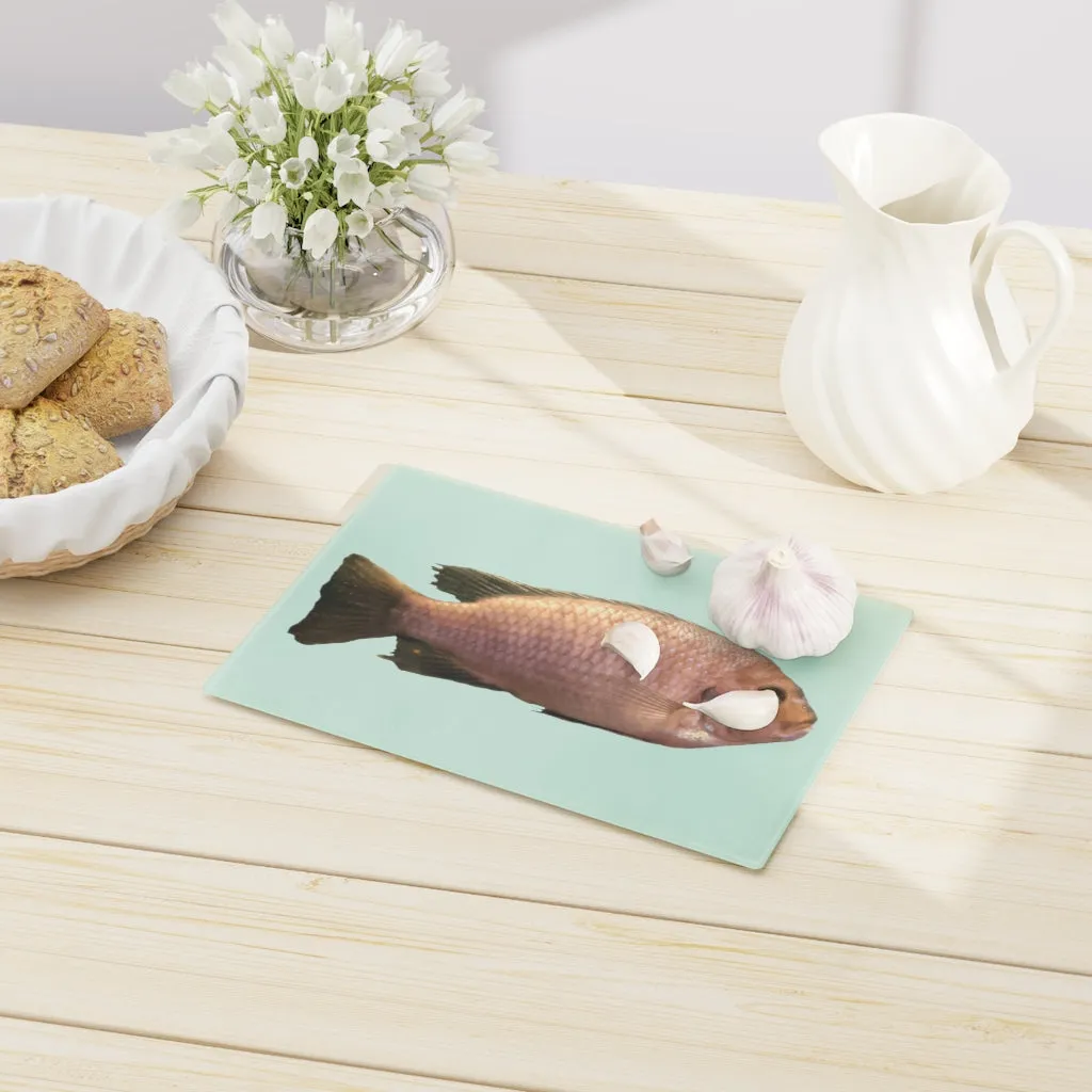 Peach Fish Cutting Board