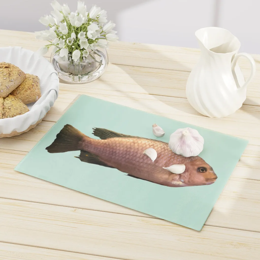 Peach Fish Cutting Board