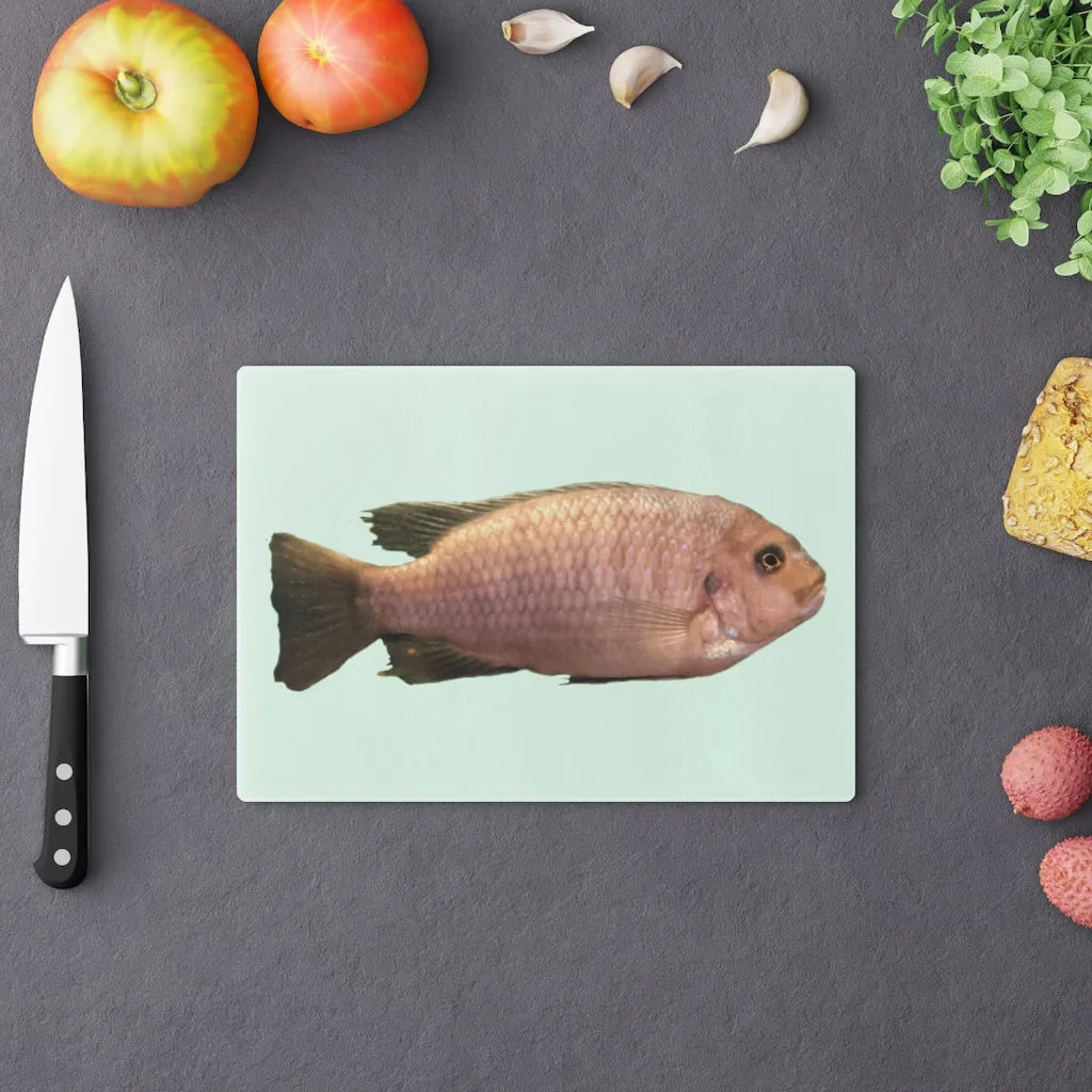 Peach Fish Cutting Board