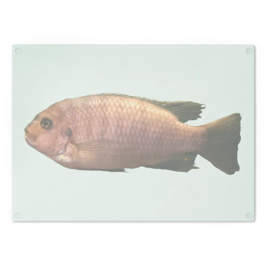 Peach Fish Cutting Board