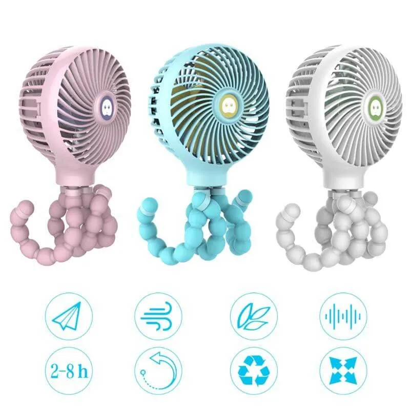 Portable Baby Stroller Fan