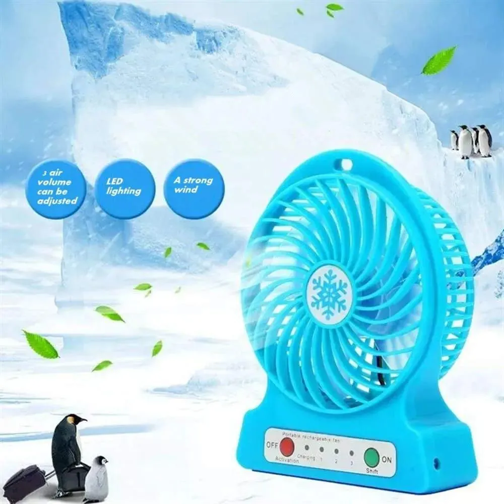 Portable Small Rechargeable Fan