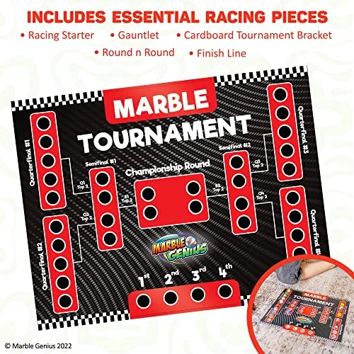 Racing Marble Run Super Set, 200 pieces