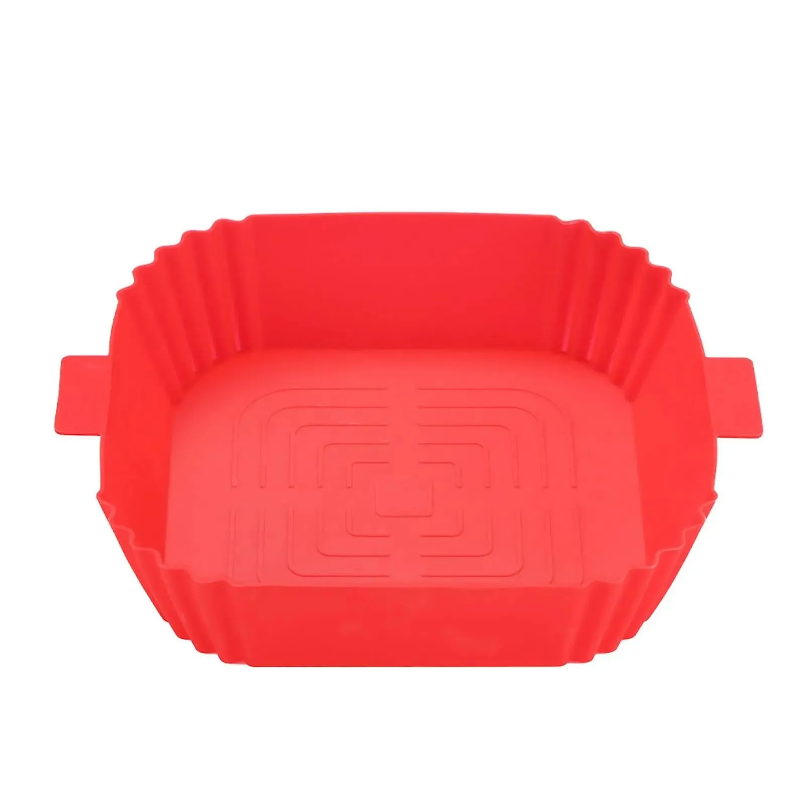 Reusable Air Fryer Mat Silicone Liner Non Stick Silicone Baking Pan Sustainable Silicone Pot Basket